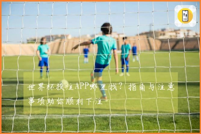 世界杯投注APP哪里找？指南与注意事项助你顺利下注