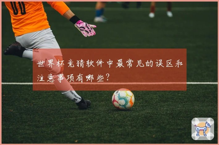 世界杯竞猜软件中最常见的误区和注意事项有哪些？